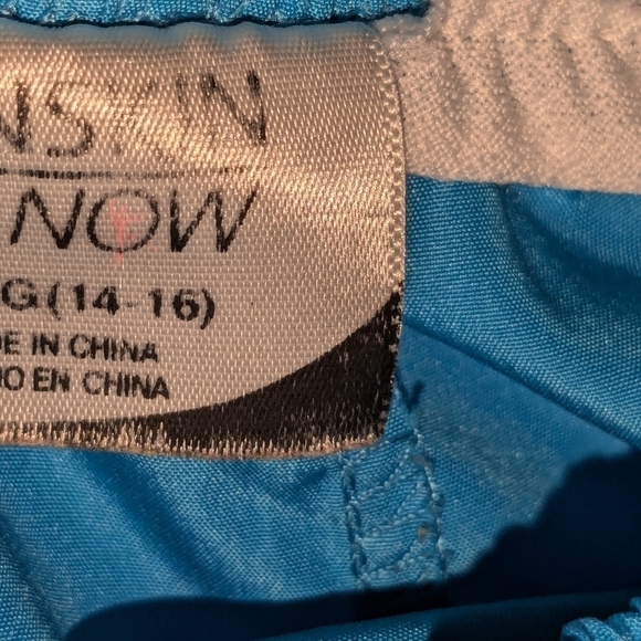 🏃‍♀️ Danskin Now Athletic Shorts 💙⚡️ Sz 14/16 Juniors Breathable Activewear 🎽 - Picture 3 of 4